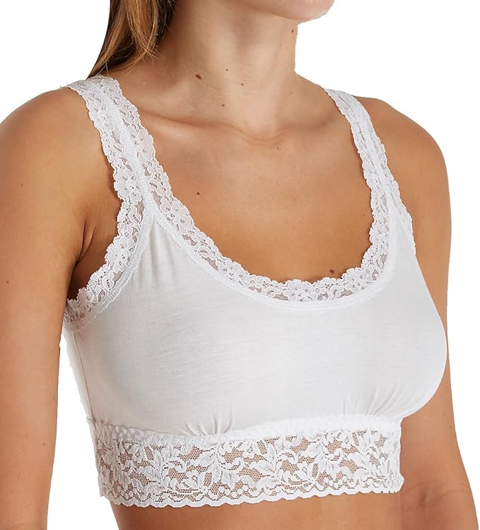 Hanky Panky Organic Supima Cotton Crop Top Bralette