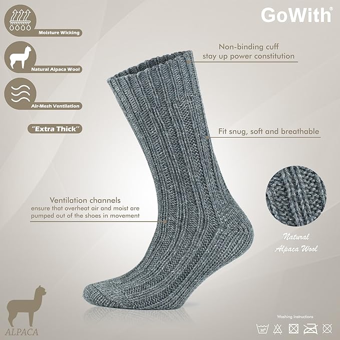 Alpaca Wool Socks