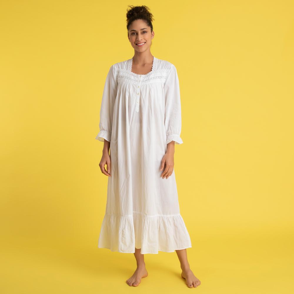 Jennifer 100% Woven Cotton Gown