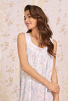 Eileen West Lupine Garden "Eileen" Lawn Cotton Nightgown