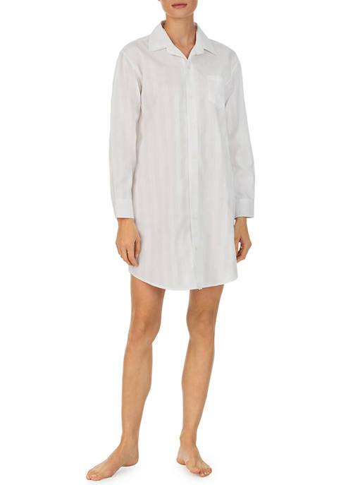 Lauren Ralph Lauren Long Sleeve His Shirt Sleepshirt
