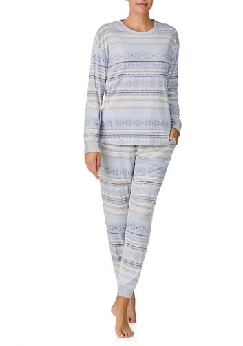 Kensie Polar Fleece Lounge Pajama Set