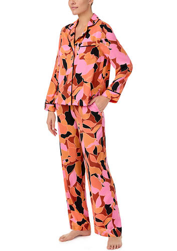 Sanctuary Printed Satin Pajamas