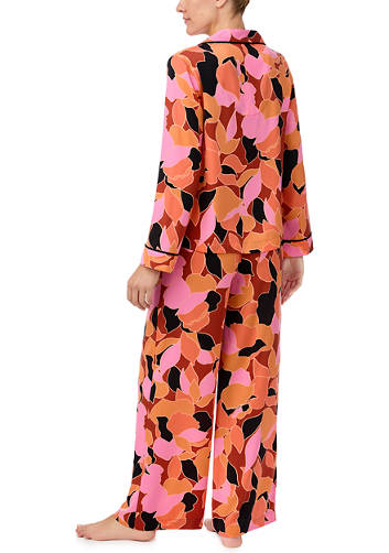 Sanctuary Printed Satin Pajamas