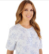 Slenderella Bamboo Cotton Floral 42” Jersey Nightdress