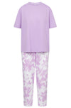 Rösch Pajama Set – Mono Flowers 100% Cotton Floral Long Sleeve Women’s Pyjamas