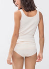 MEY Long Cami Top Serie 2000 – 100% Cotton White | Breathable Women’s Tank Cami