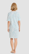 Rösch Nightgown – Big Paisley 100% Cotton Short Sleeve Nightdress for Women