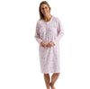 Marlon Fun Floral 40” Cotton Jersey Nightdress