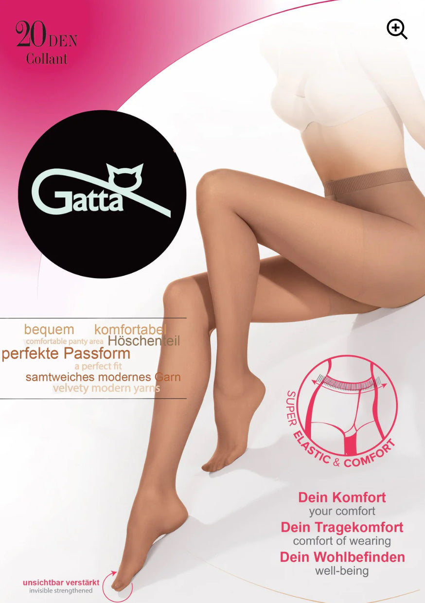 Gatta Comfort Style 20 Denier Sheer Tights