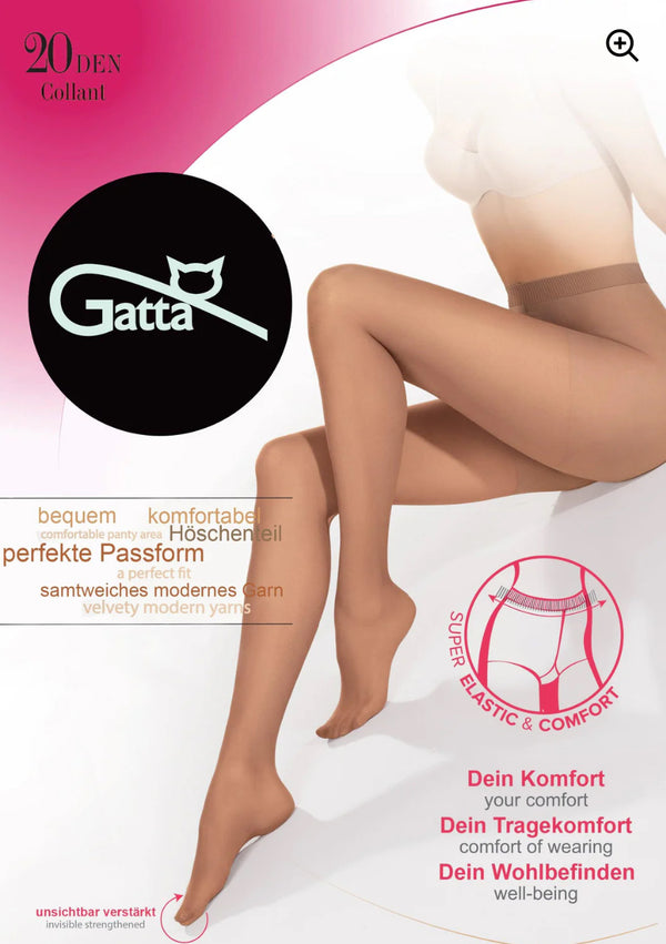 Gatta Comfort Style 20 Denier Sheer Tights