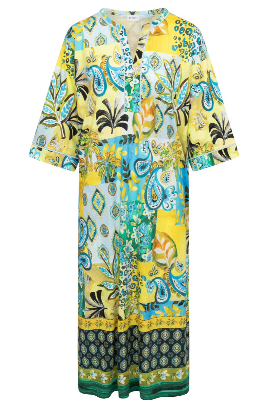 Rösch 1263040 Placed Print Pyjama Set – Luxury Cotton Modal Women’s Sleepwear Set