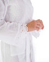 Dobby Dot Woven Cotton Kimono Wrap