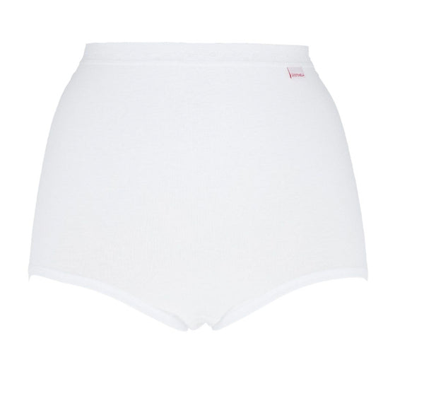 Cotonella Women’s High-Waist Maxi Brief – Soft Stretch Cotton Comfort