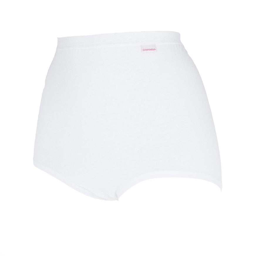 Cotonella Women’s High-Waist Maxi Brief – Soft Stretch Cotton Comfort