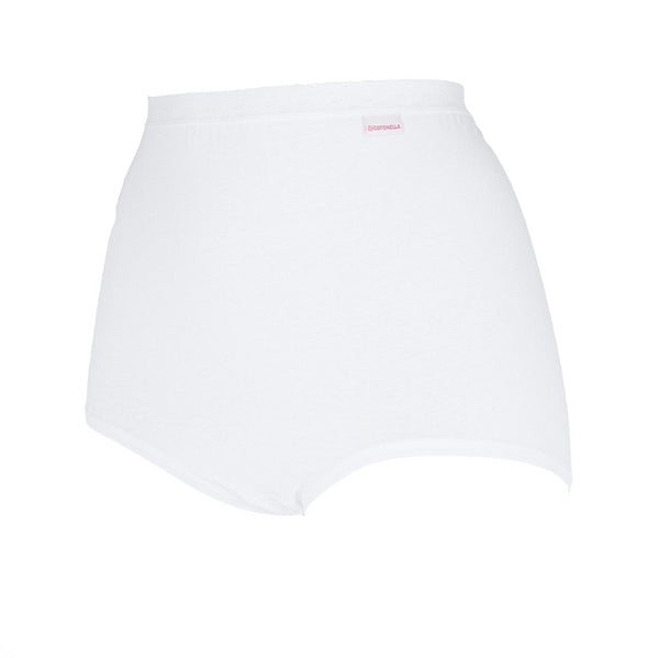 Cotonella Women’s High-Waist Maxi Brief – Soft Stretch Cotton Comfort