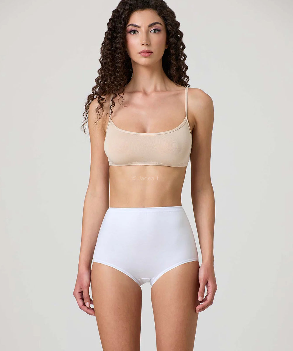 Jadea Women’s High‑Waist Culotte – Soft Stretch Cotton Comfort
