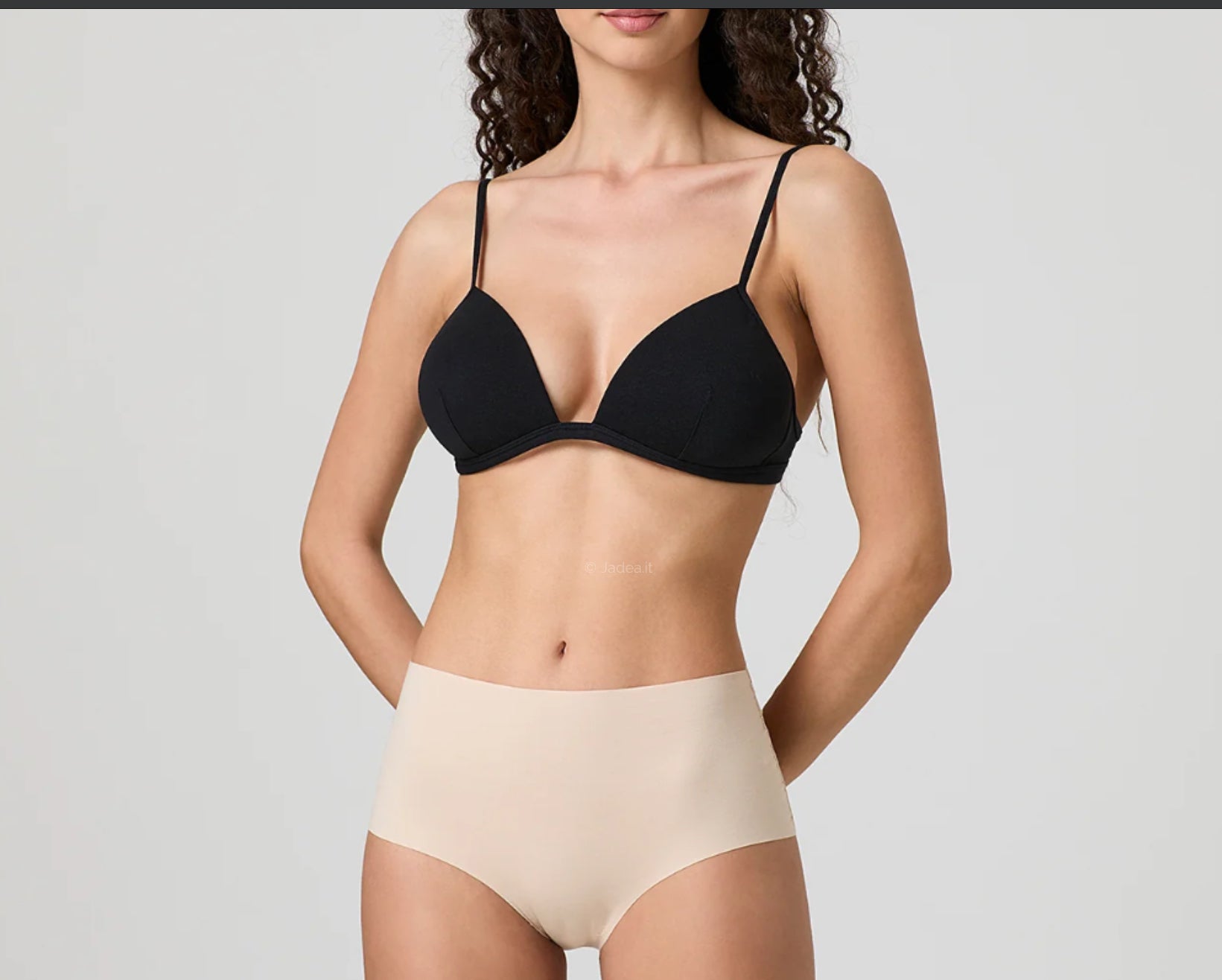 Jadea Women’s Laser-Cut Midi Brief – Stretch Cotton & Lace Comfort