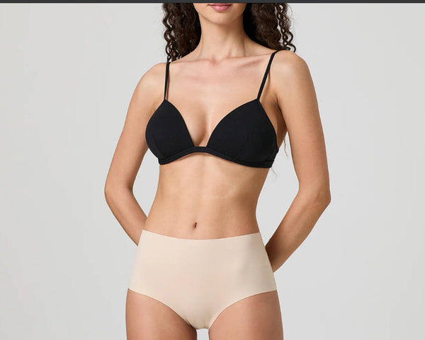 Jadea Women’s Laser-Cut Midi Brief – Stretch Cotton & Lace Comfort