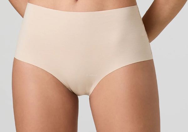 Jadea Women’s Laser-Cut Midi Brief – Stretch Cotton & Lace Comfort