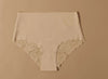 Jadea Women’s Laser-Cut Midi Brief – Stretch Cotton & Lace Comfort