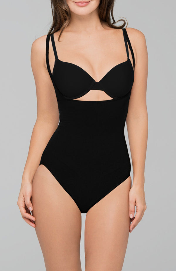 Smooth Chic Open-Bust Bodysuit – Body Wrap