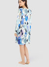 Féraud Nachthemd – Batik-Floral Style Nightdress in Soft Cotton-Modal