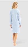 Rösch Nightdress – Cotton-Modal Comfort in Smokey Blue