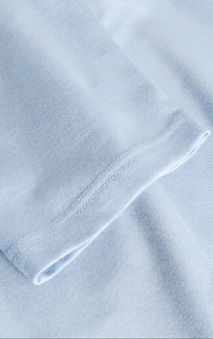 Rösch Nightdress – Cotton-Modal Comfort in Smokey Blue