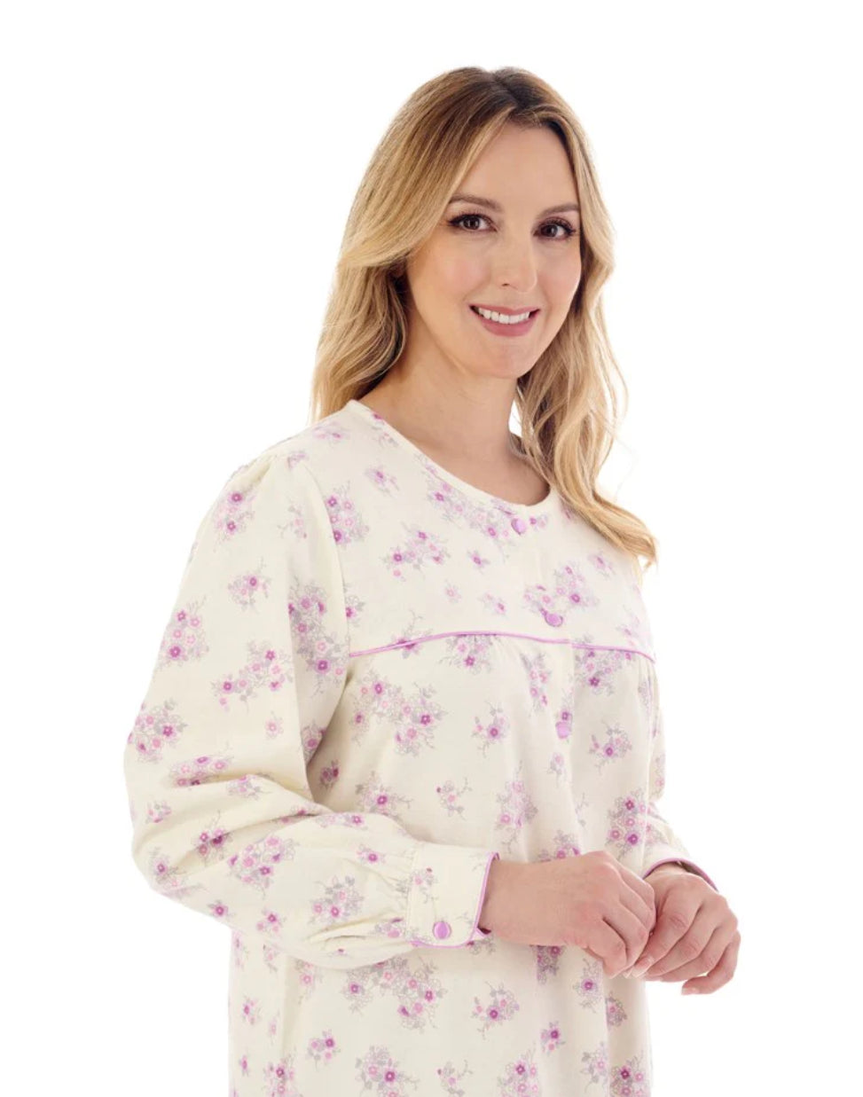 Slenderella Floral Luxury Flannel 51