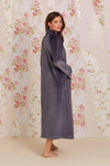 Eileen West Lux Velour Long Zip Robe