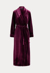 Ralph Lauren Women’s Velvet Long Shawl-Collar Robe