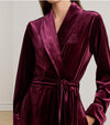 Ralph Lauren Women’s Velvet Long Shawl-Collar Robe