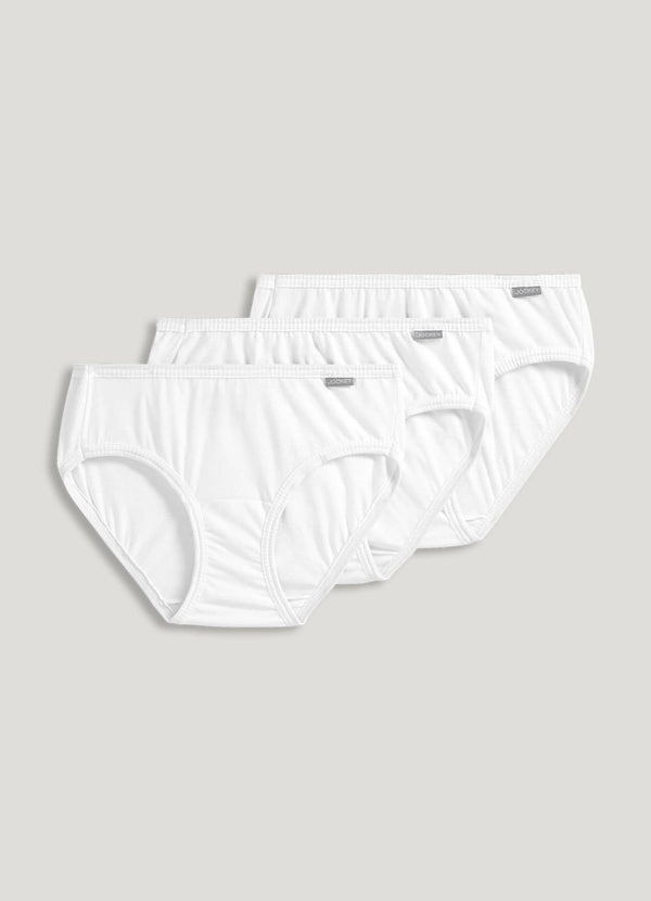 Jockey 3 Pack Elance Cotton Bikini Panty