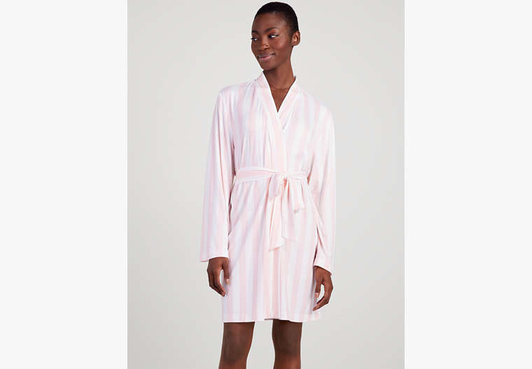 Kate Spade Cabana Stripe Wrap Robe