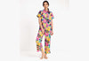 Kate Spade Organic Lawn Cotton Crop Pajamas - Orchid Bloom