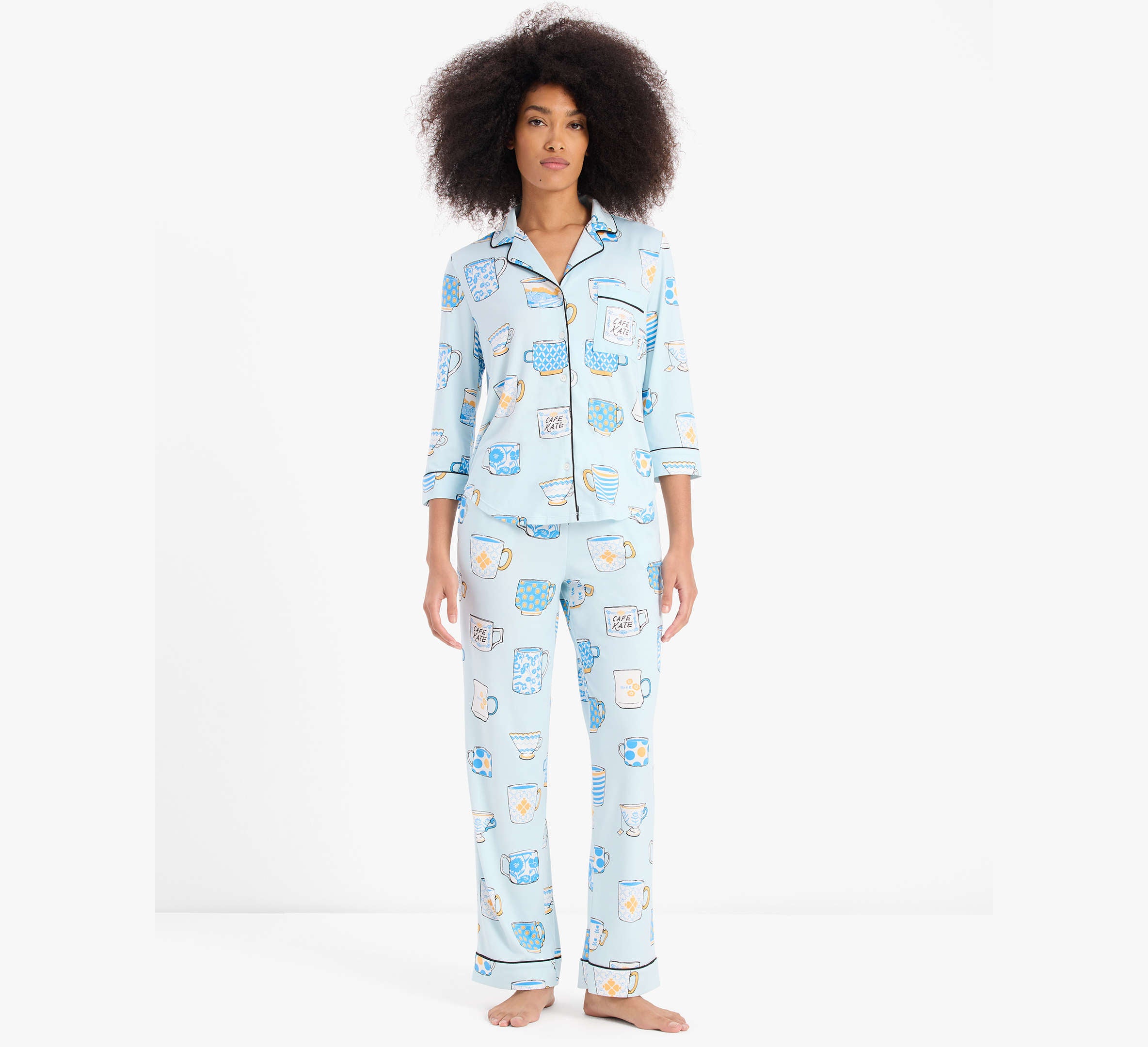 Kate Spade New York Coffee And Tea Pajamas