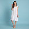 Mahogany 100% Cotton Short Sleeveless Nightgown - Nicola