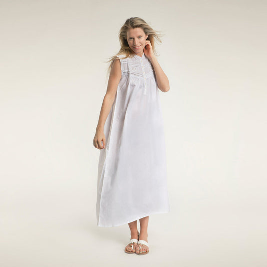 Roberta 100% Woven Cotton Gown