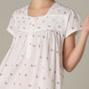 Mahogany 100% Cotton Cap Sleeve Nightgown - Cherries