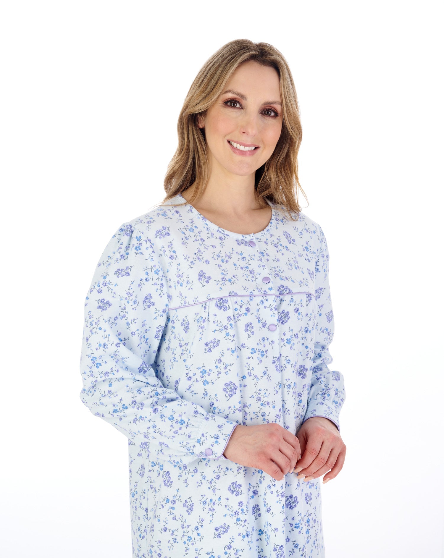 Floral Printed Luxury Cotton Flannel 51