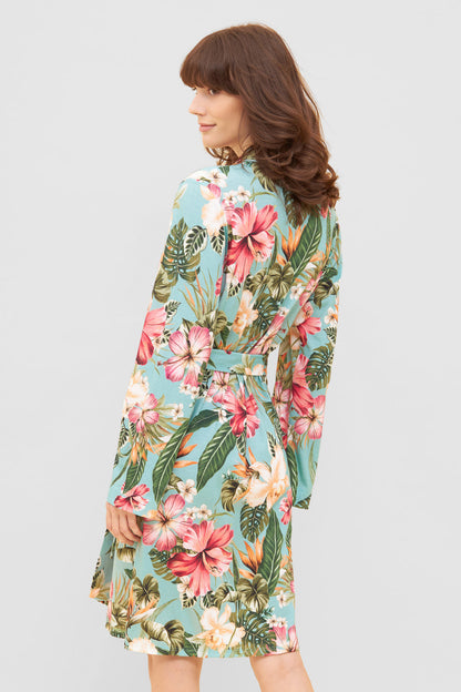 Rosch Floral Cotton/Modal Robe