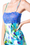 Christine Lingerie Silk Sea Scape Gown