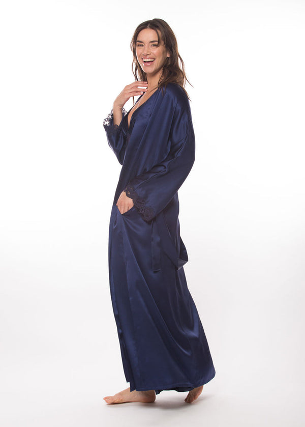 Christine Silk Boudoir Robe