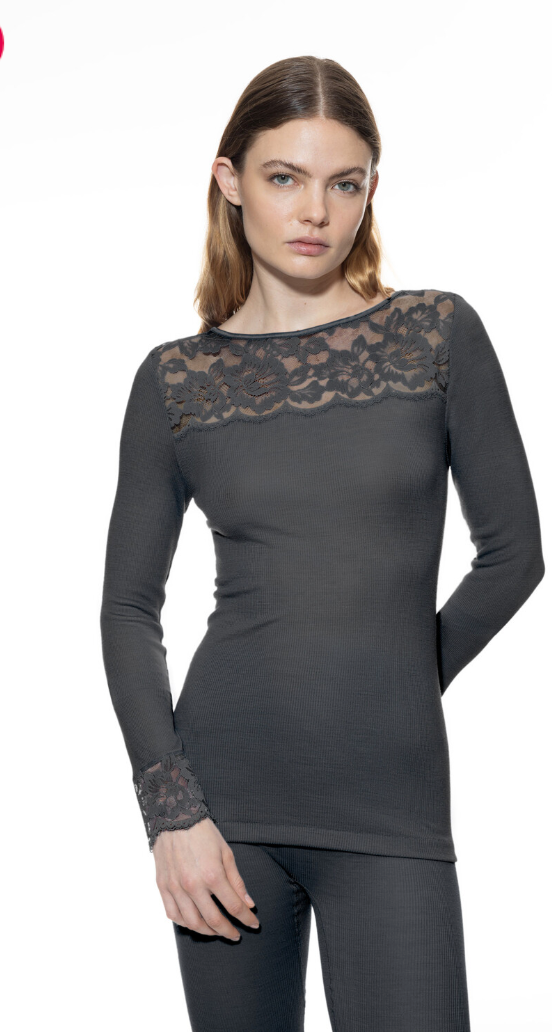 mey Serie Wool Love Long-Sleeve T-Shirt – Merino Silk Luxury