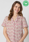 BedHead 100% Organic Cotton Poplin Olivia Crop Pjs