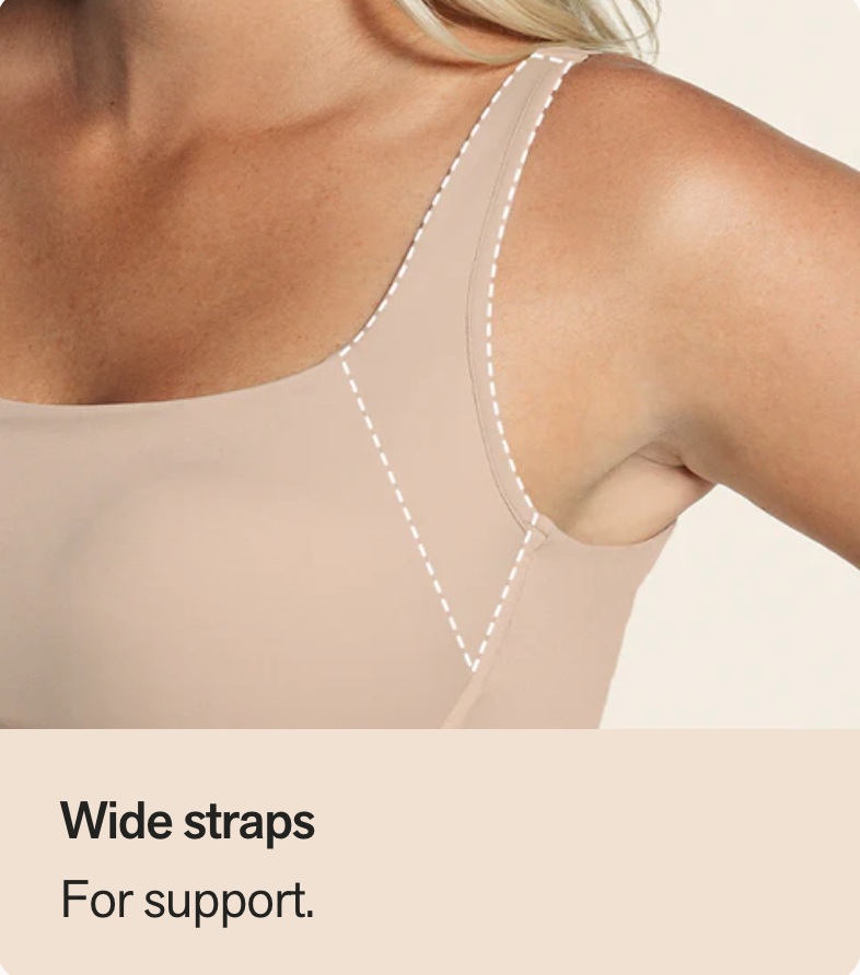 Lined Wireless Support Bra