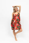 Cyberjammies Tara Parrot Print Strappy Short Nightdress