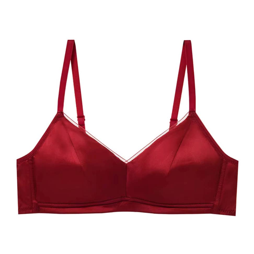 Aura 6A Mulberry Silk Bralette