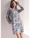 Lomar Long Sleeve Cotton Nightdress